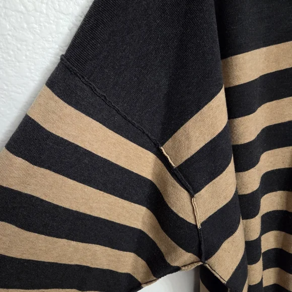 Free People Coastal Stripe Pullover Top Women's Size Large - Picture 4 of 8
